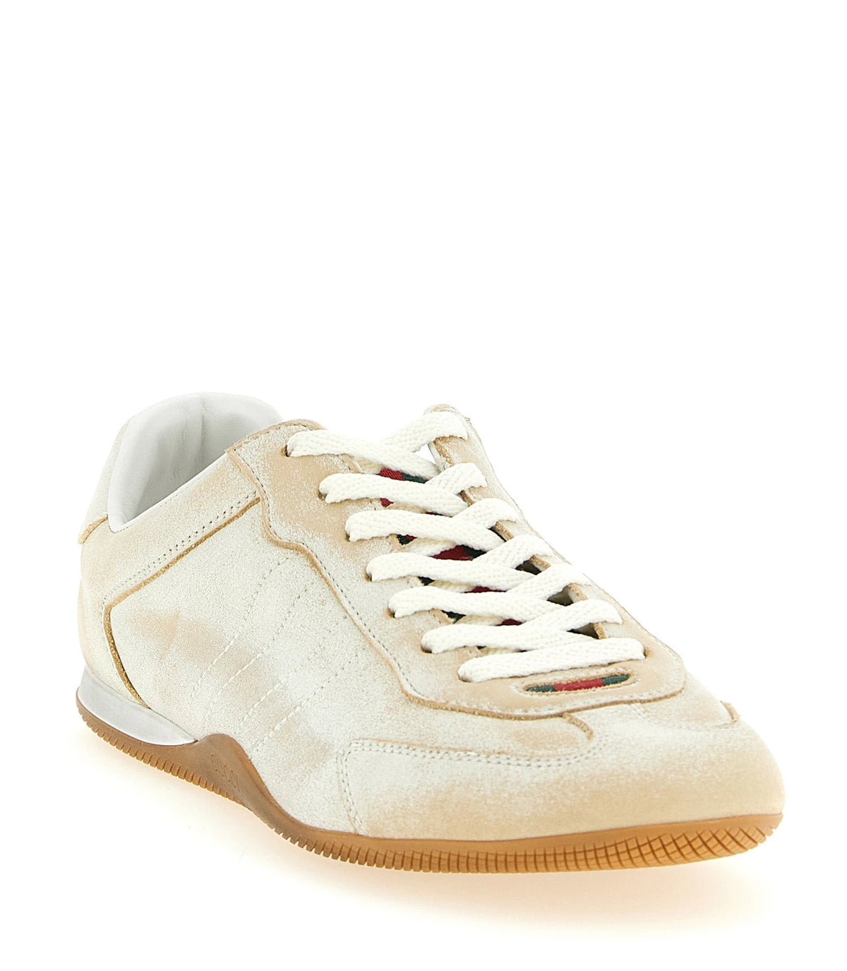 Gucci Sneakers in beige, Calfskin Leather — view 2