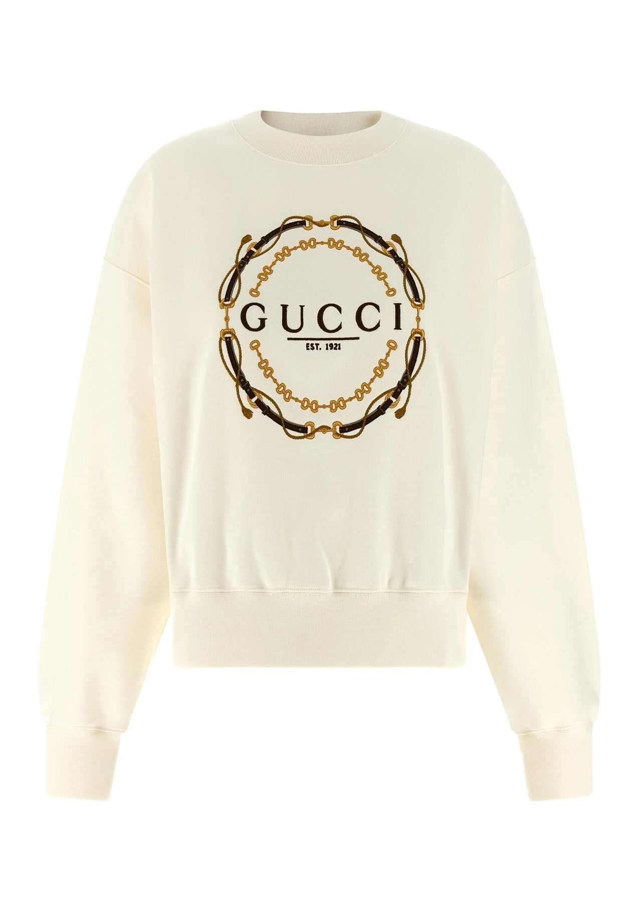 Gucci Sweatshirt in white, Cotton