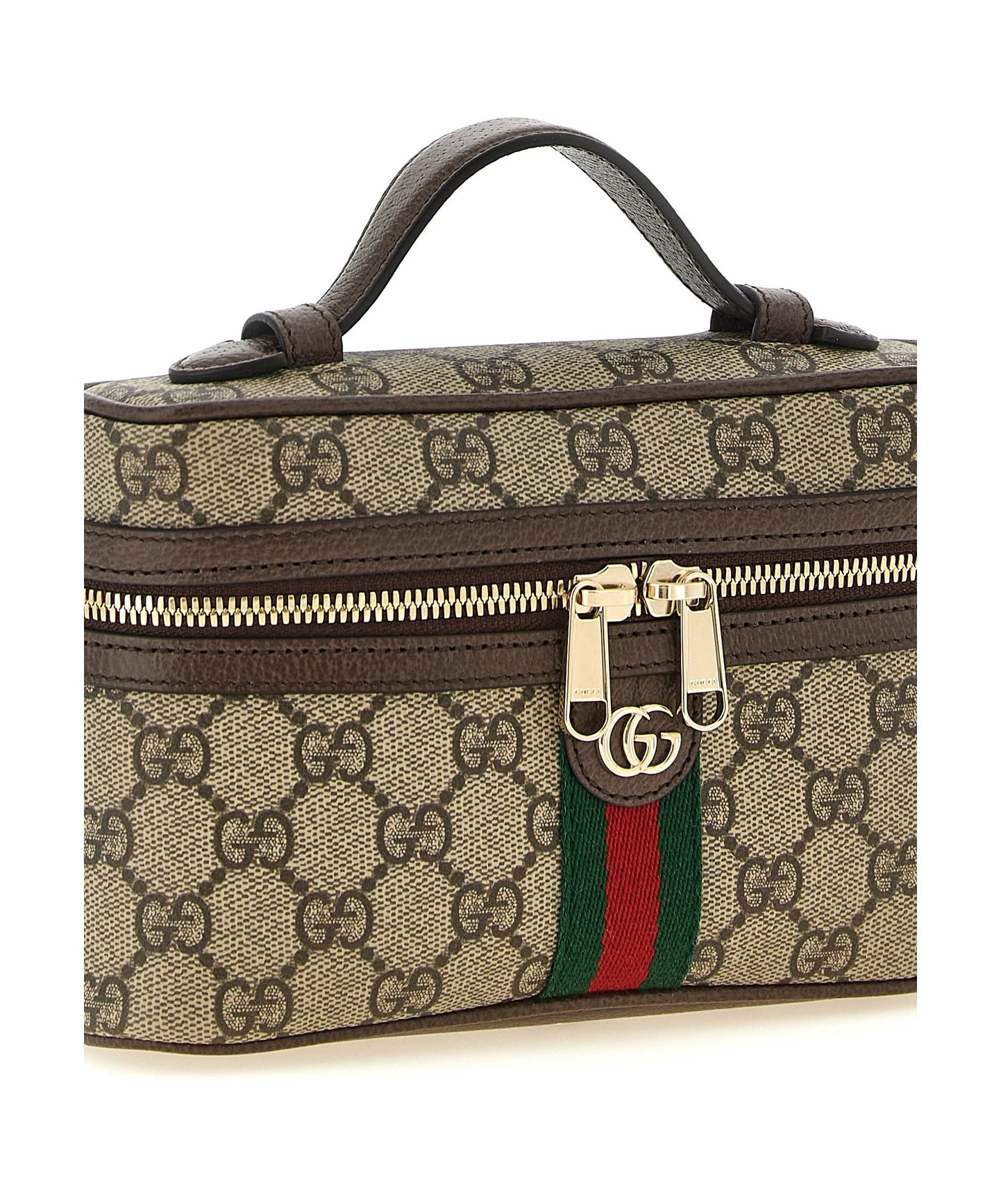 Gucci Toiletry Bag in beige, Polyurethane — view 3