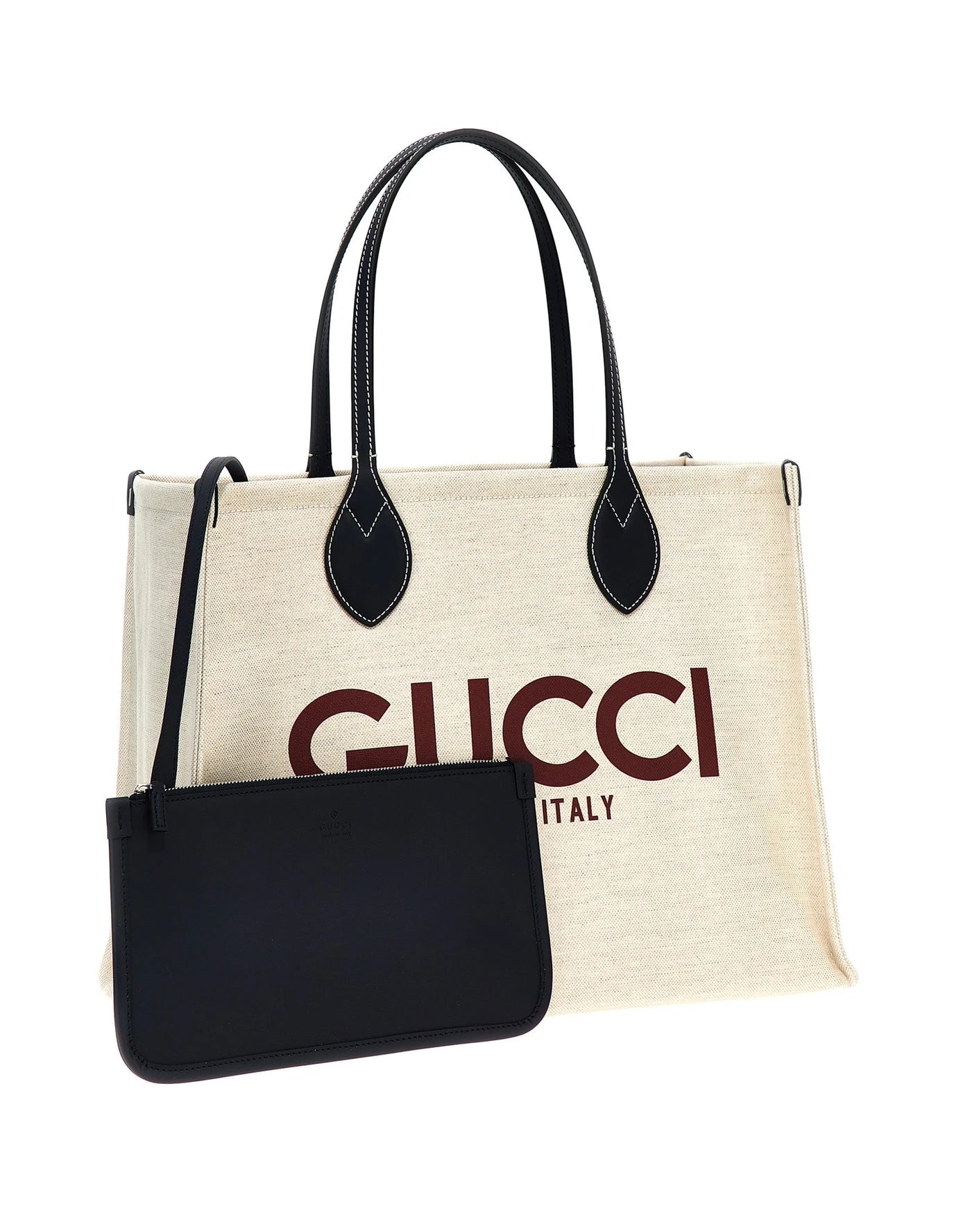 Gucci Tote Bag in beige, Polyurethane — view 3