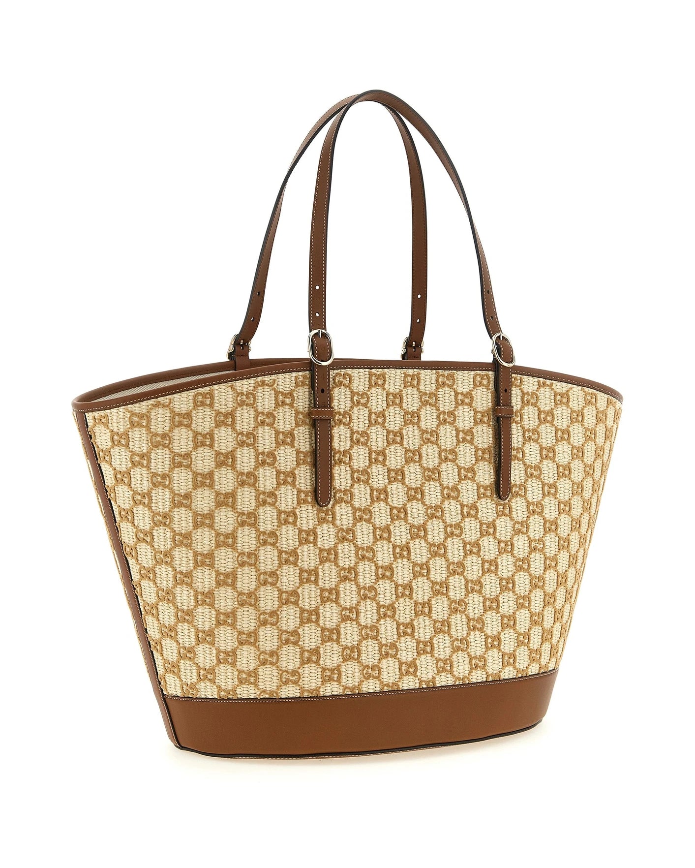 Gucci Tote Bag in brown, Cotton — view 2