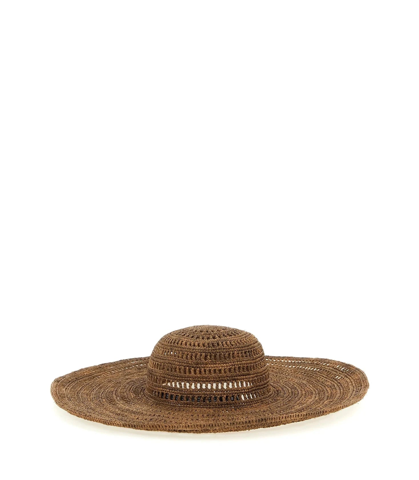 Ibeliv Sun Hat in brown, Raffia — view 3