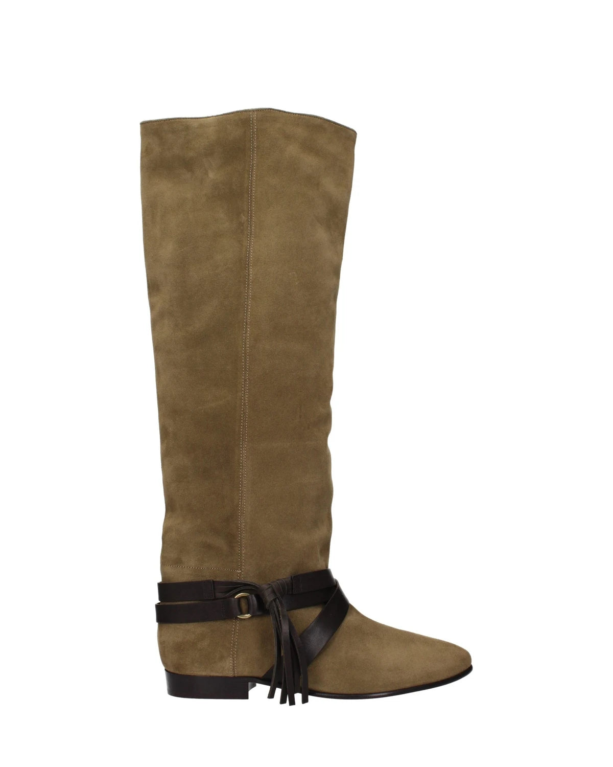 Isabel Marant Knee High Boots in green