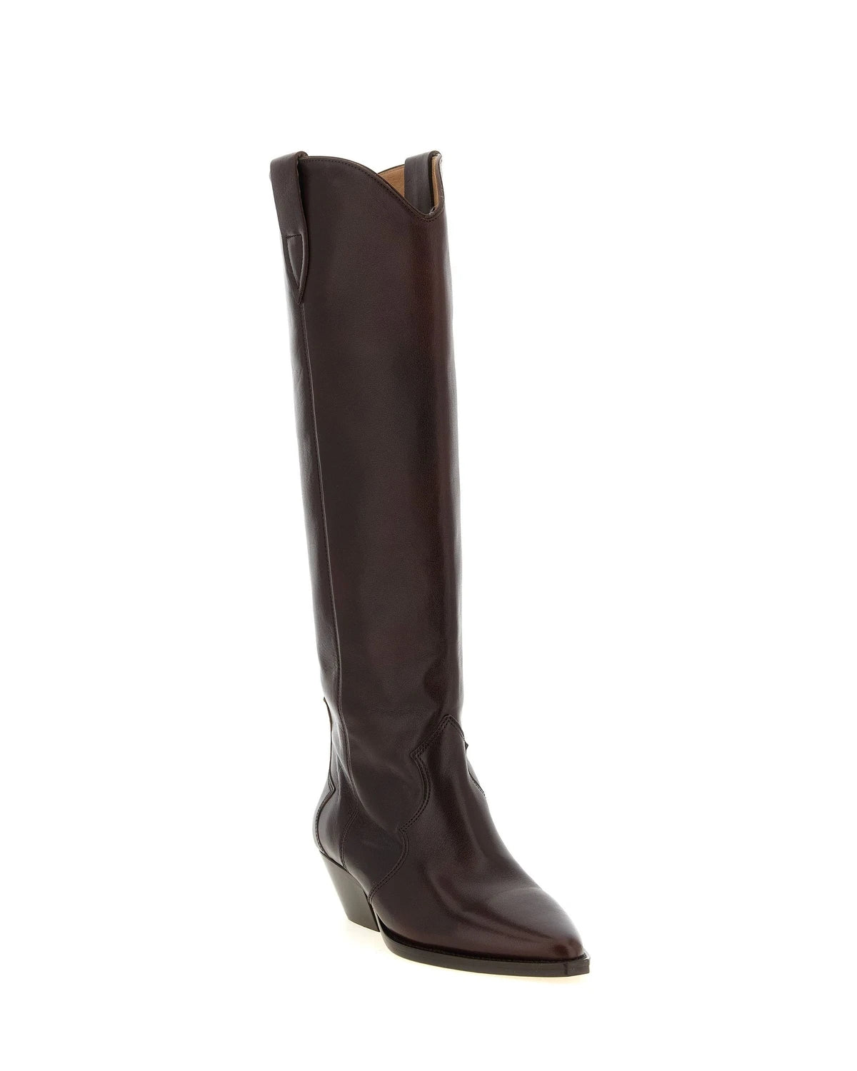 Isabel Marant Knee High Boots in red, Cow Leather — view 2