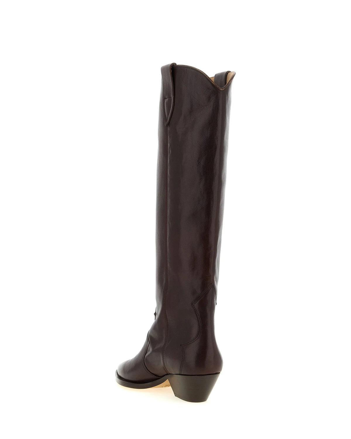 Isabel Marant Knee High Boots in red, Cow Leather — view 3
