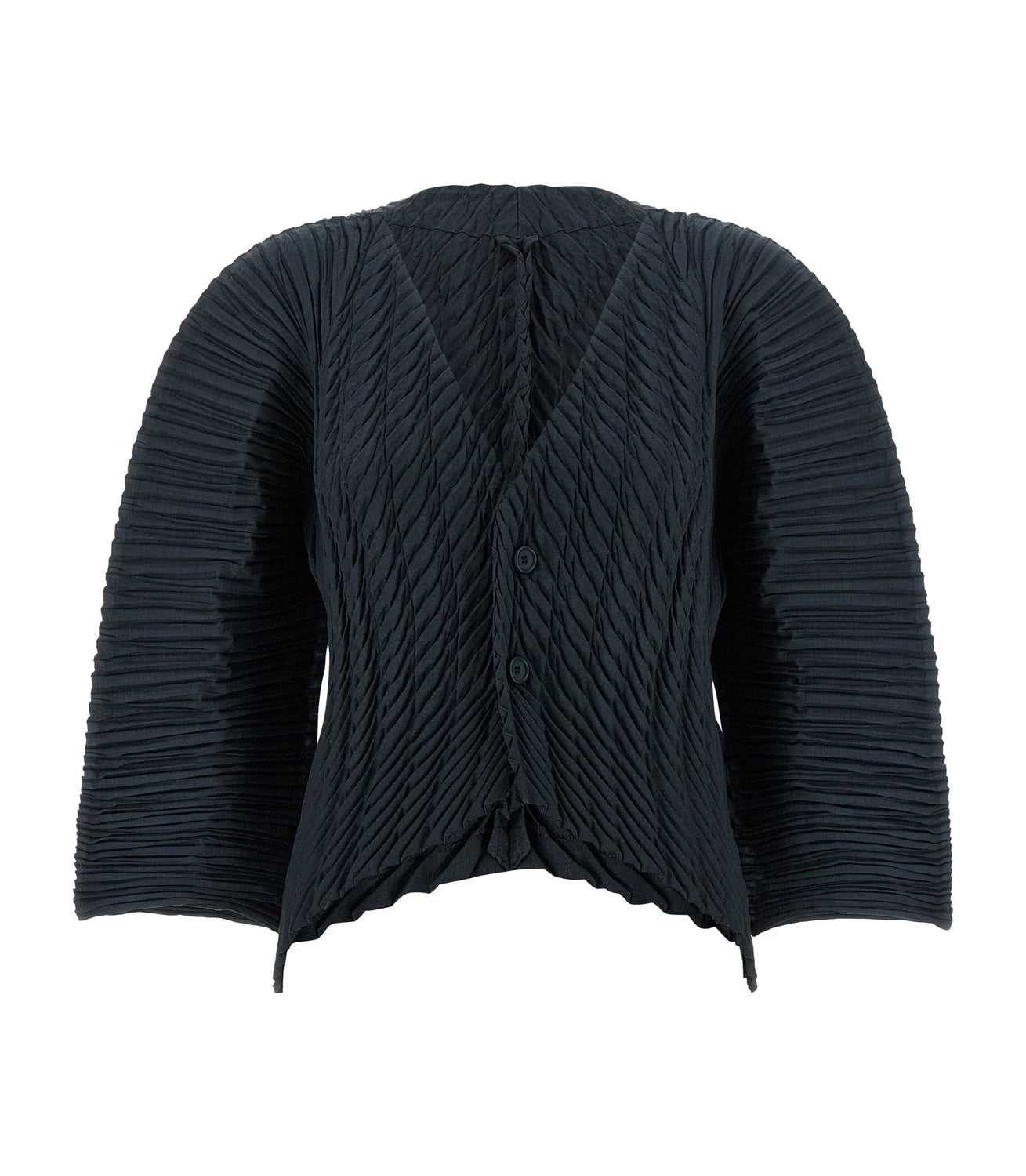 Issey Miyake Cardigan in black, Polyester