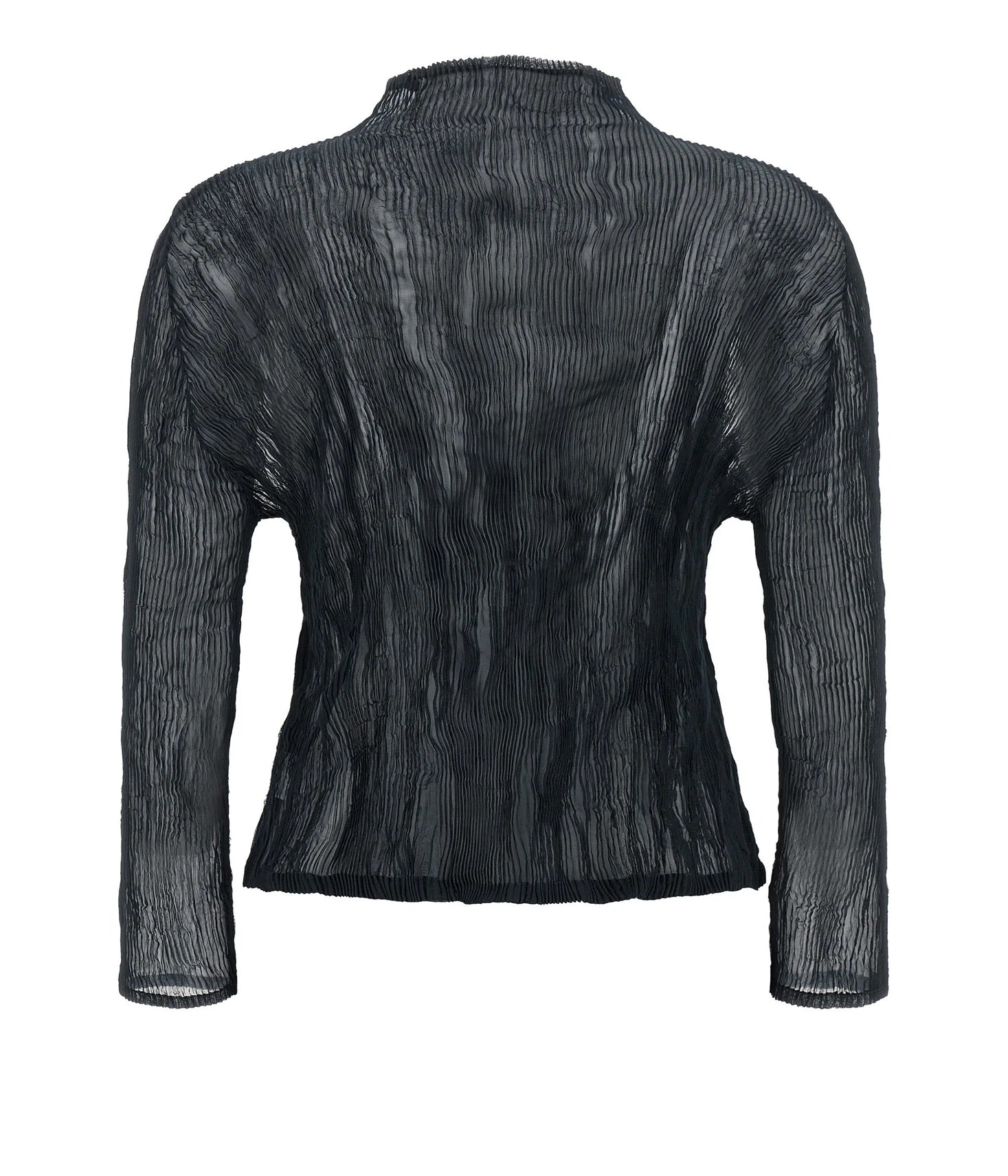 Issey Miyake Cardigan in black, Polyester — view 2