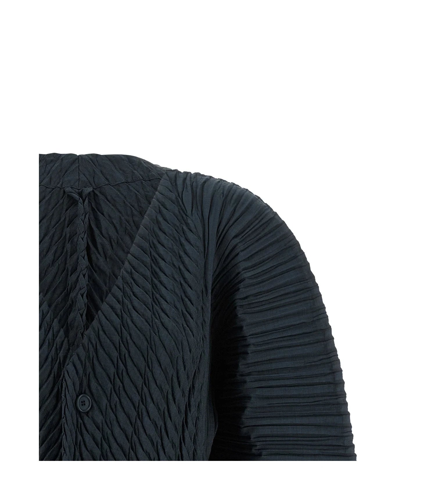 Issey Miyake Cardigan in black, Polyester — view 3