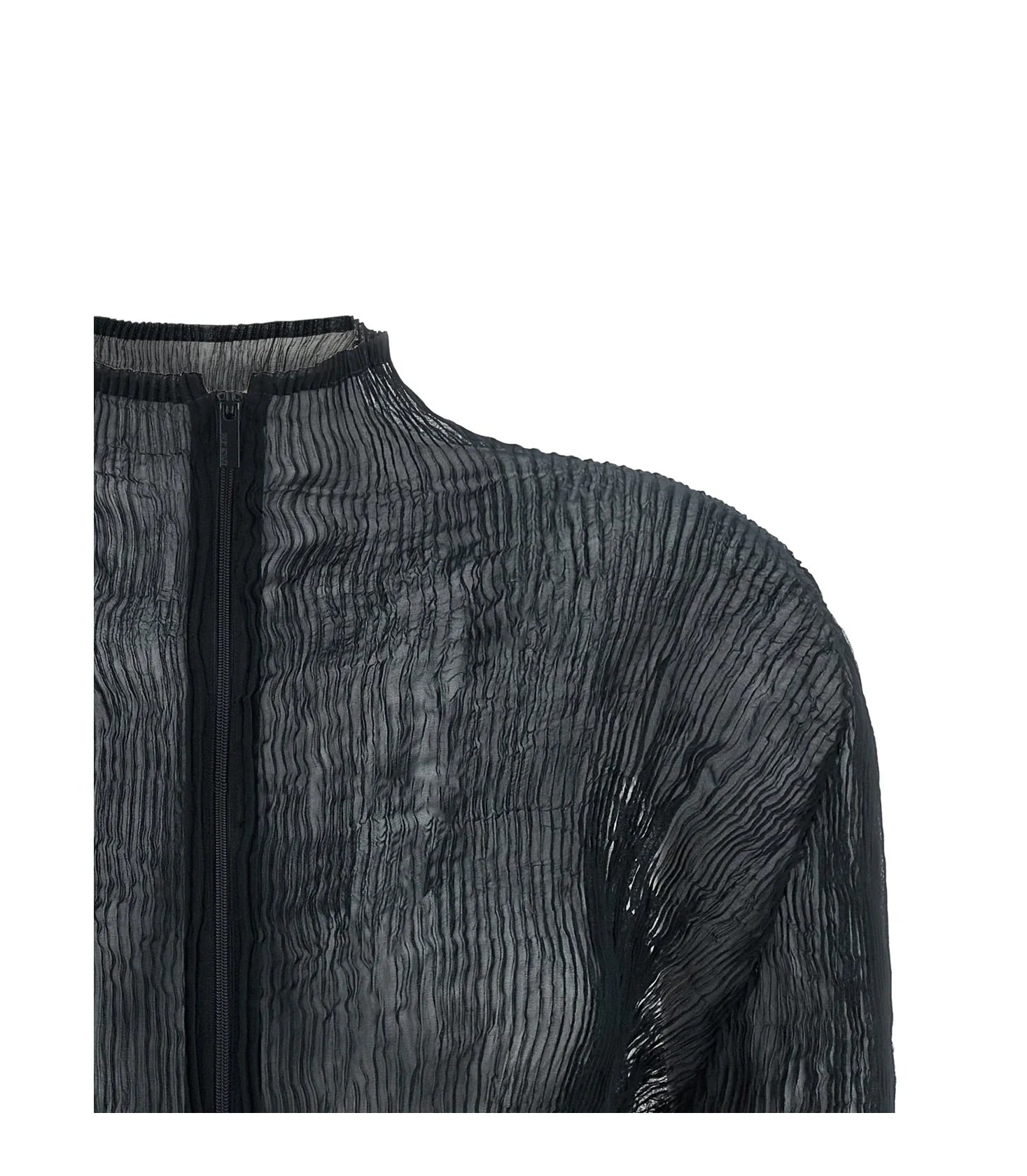 Issey Miyake Cardigan in black, Polyester — view 3