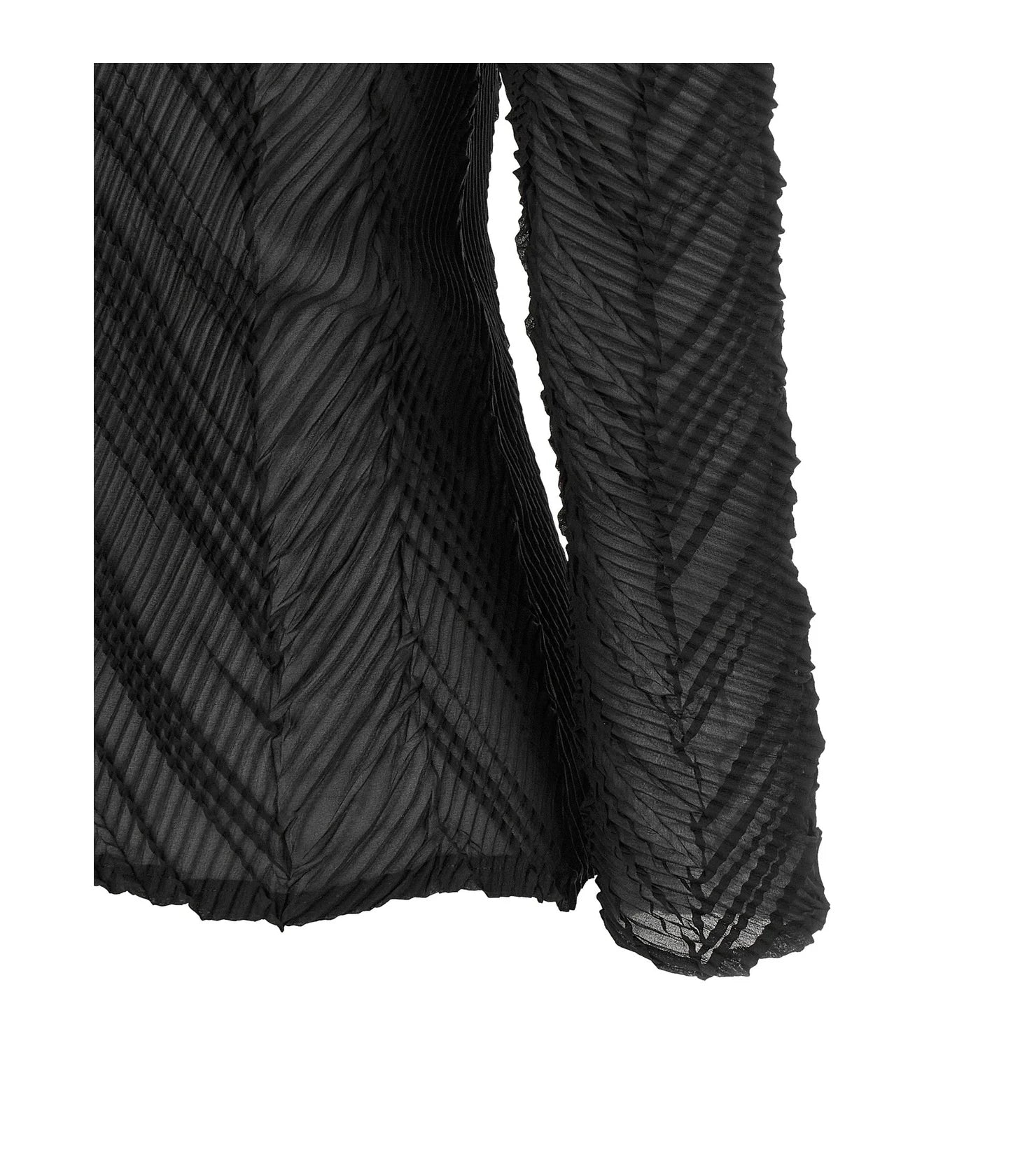 Issey Miyake Cardigan in black, Polyester — view 4