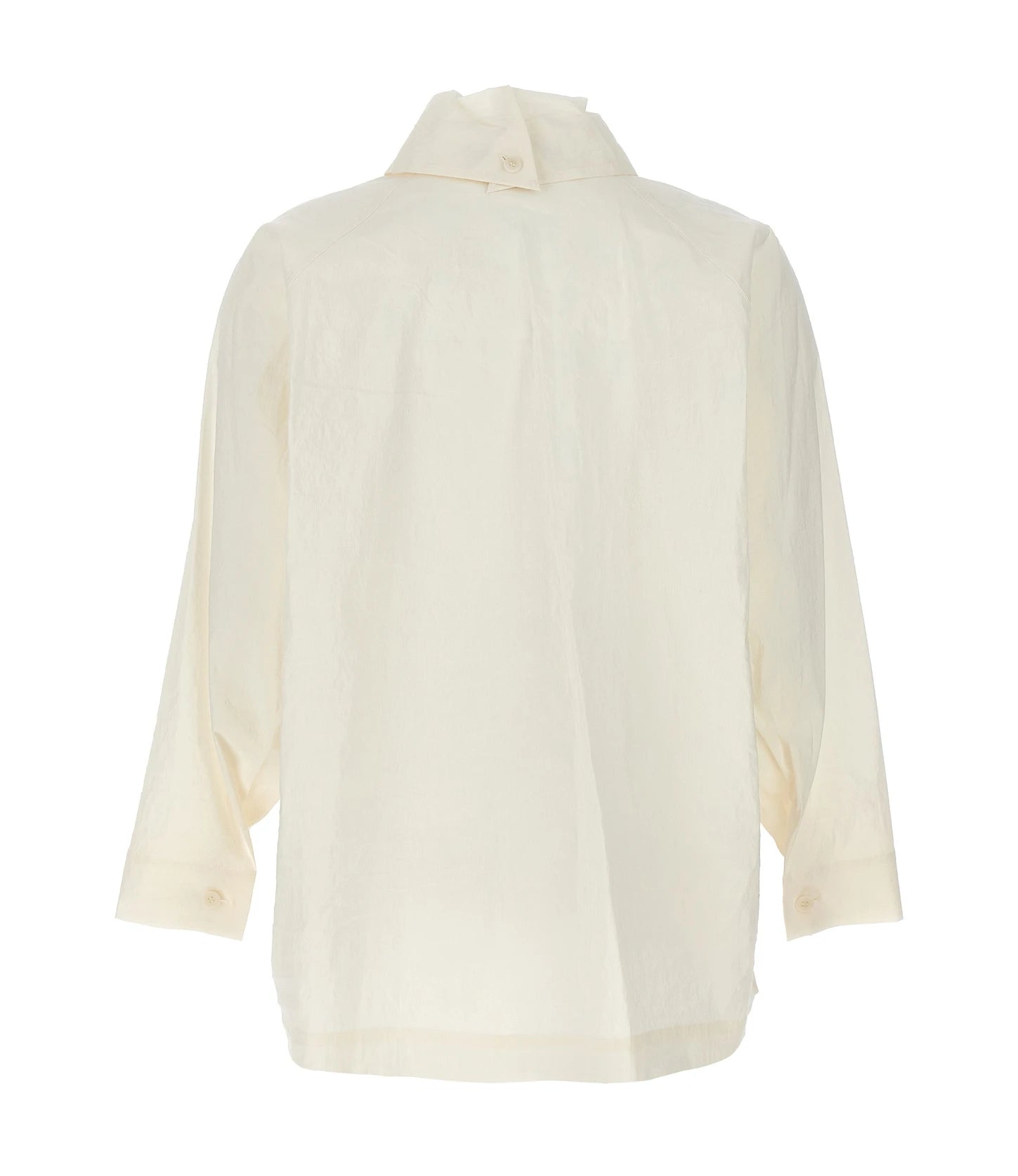 Issey Miyake Dress Shirt in white, Other Fibers — view 2