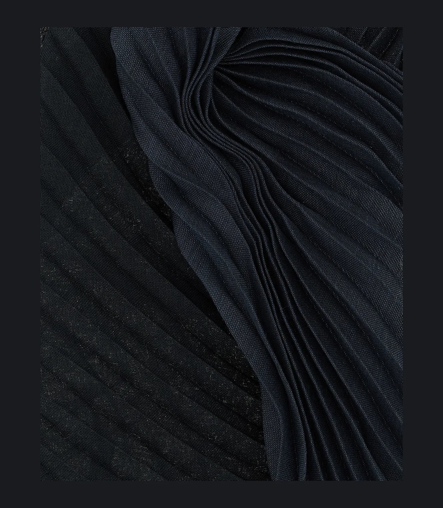 Issey Miyake Scarves & Shawl in black — view 2