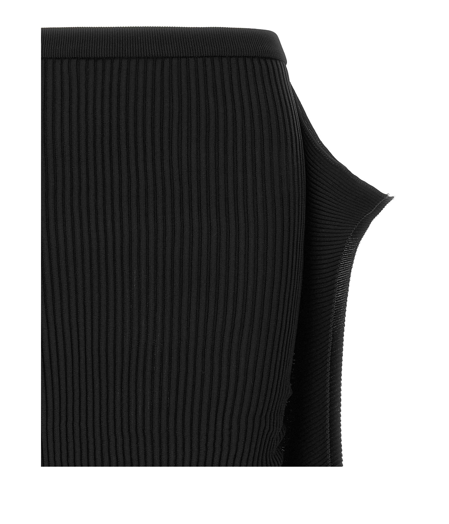 Issey Miyake Skirt in black, Recycled Polyester — view 3