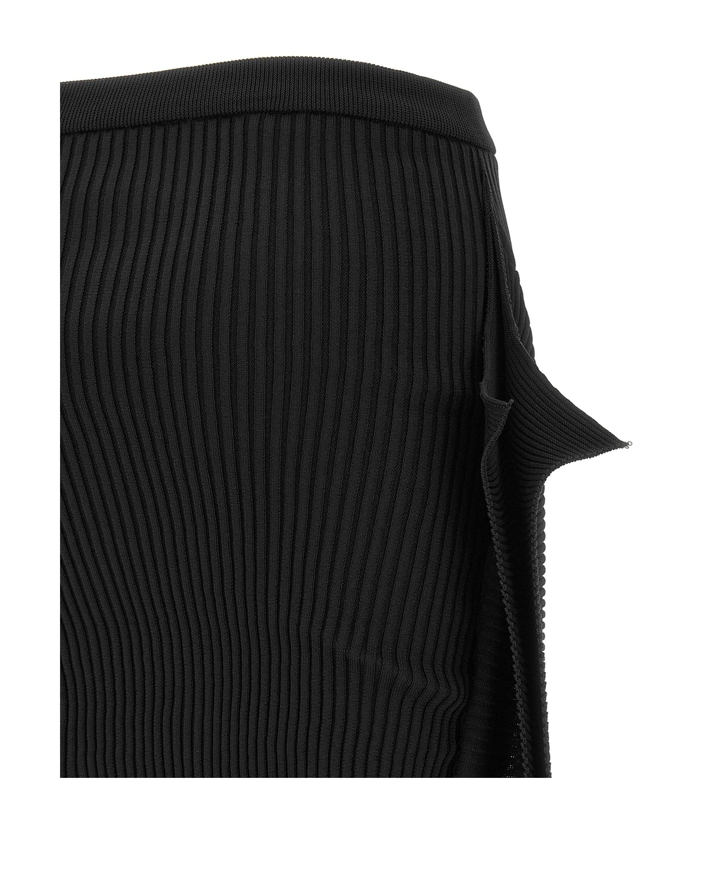 Issey Miyake Skirt in black, Recycled Polyester — view 4