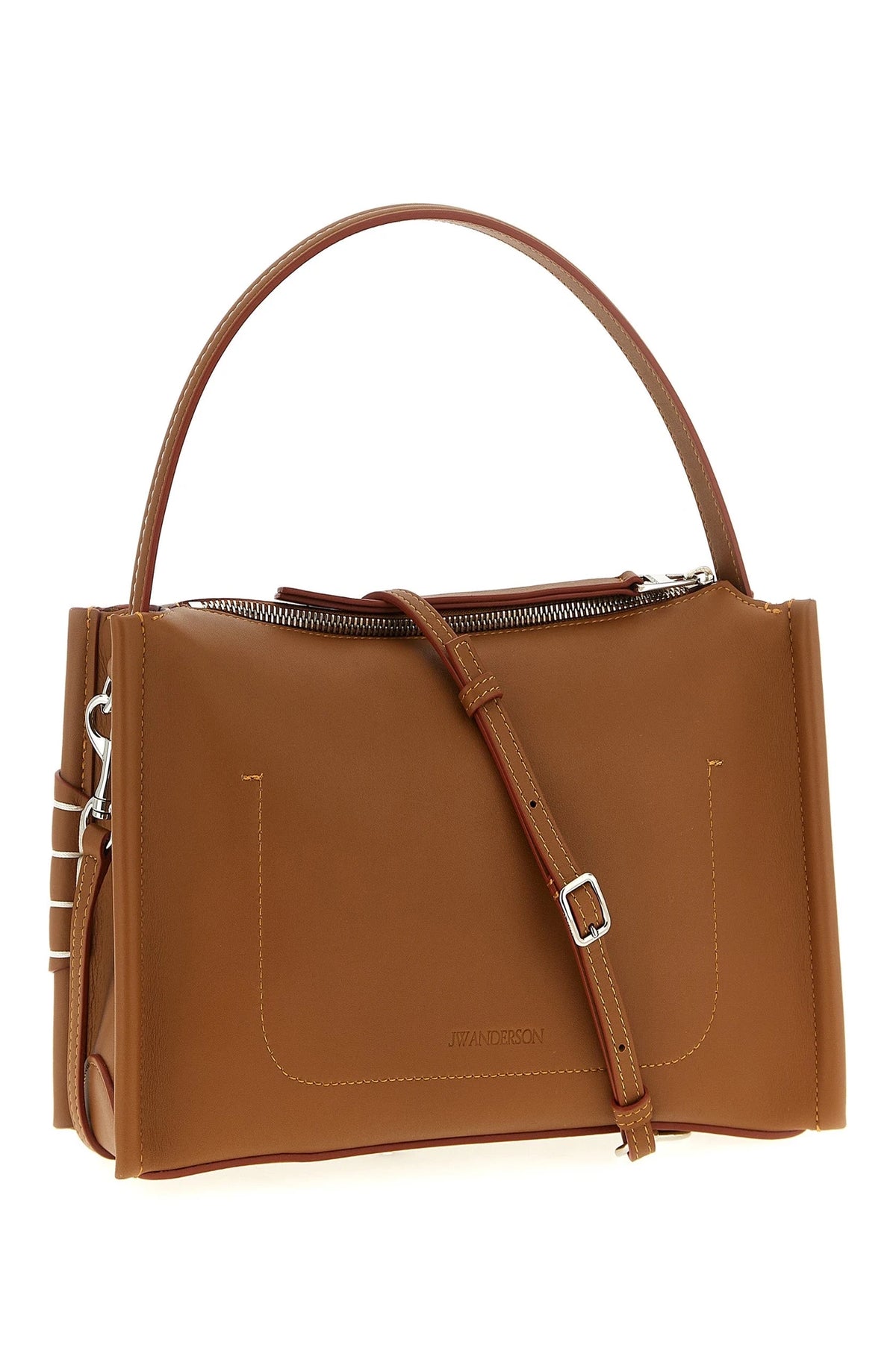 J.W.Anderson Shoulder Bag in brown, Calfskin Leather — view 2