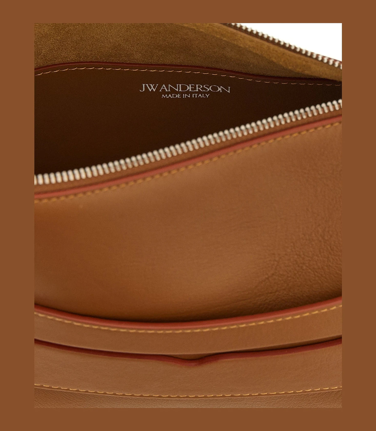J.W.Anderson Shoulder Bag in brown, Calfskin Leather — view 4