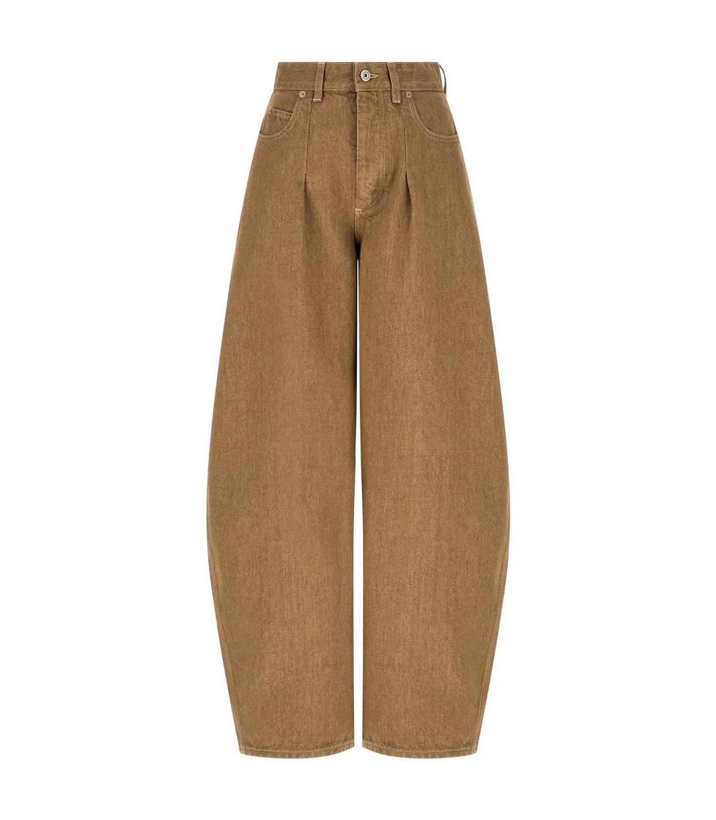 Jacquemus Jean in beige, Cotton