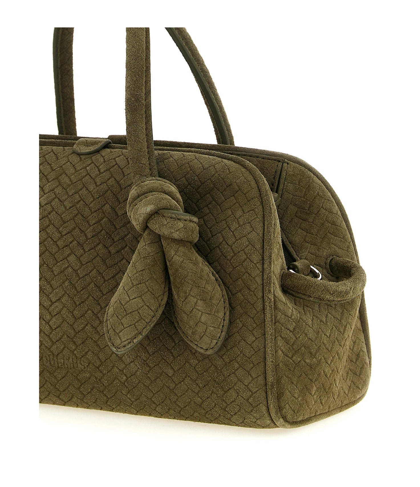 Jacquemus Satchel Bag in brown, Calfskin Leather β view 3
