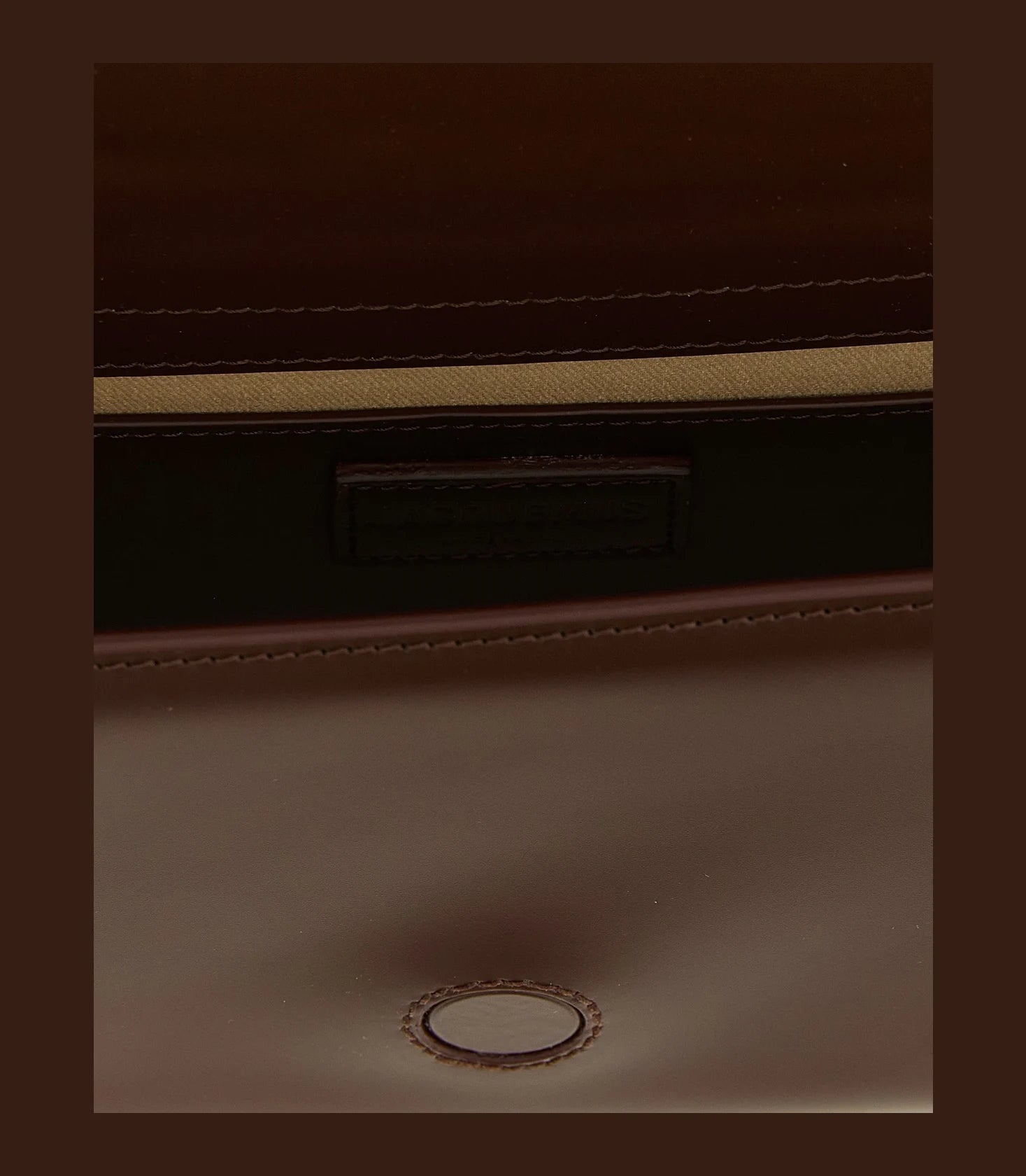 Jacquemus Satchel Bag in brown, Calfskin Leather — view 4