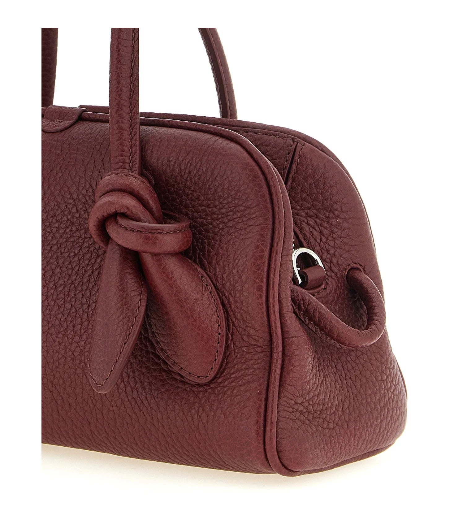 Jacquemus Satchel Bag in red, Calfskin Leather — view 3
