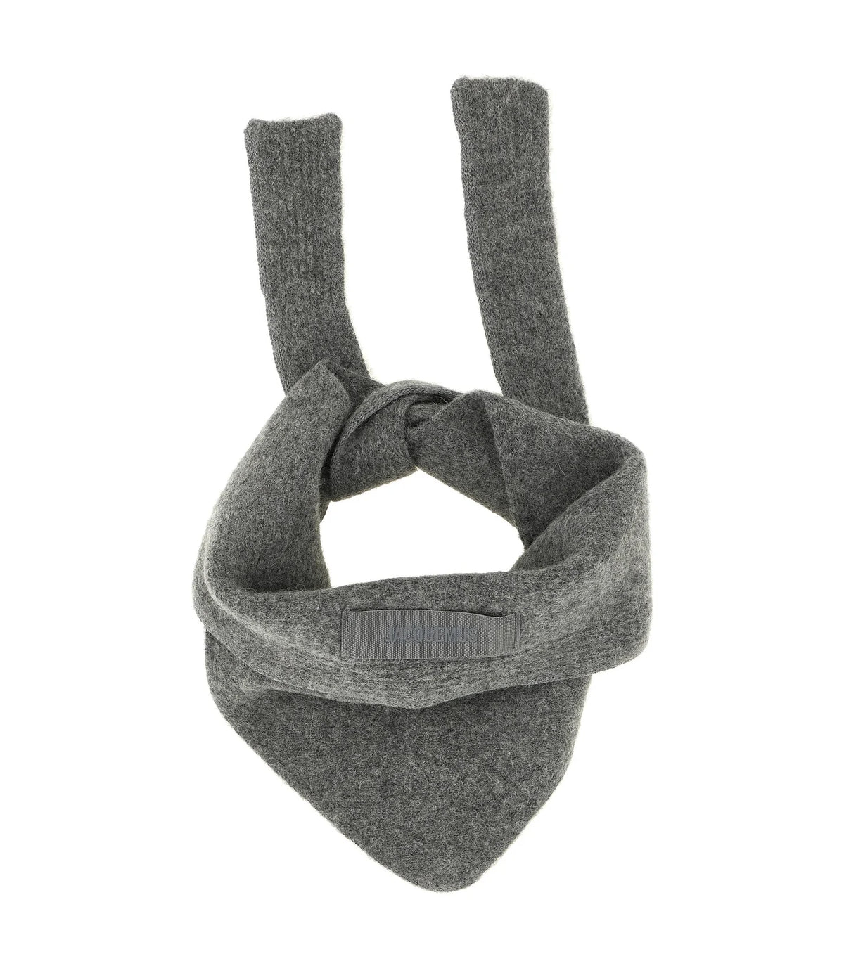 Jacquemus Scarves & Shawl in gray, Alpaca Wool