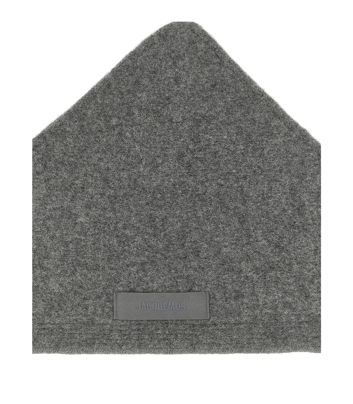 Jacquemus Scarves & Shawl in gray, Alpaca Wool — view 3