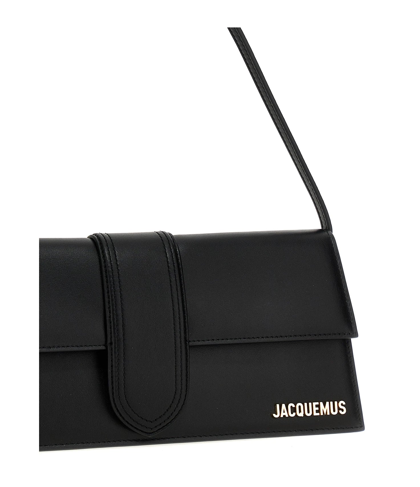 Jacquemus Shoulder Bag in black, Cow Leather β view 3