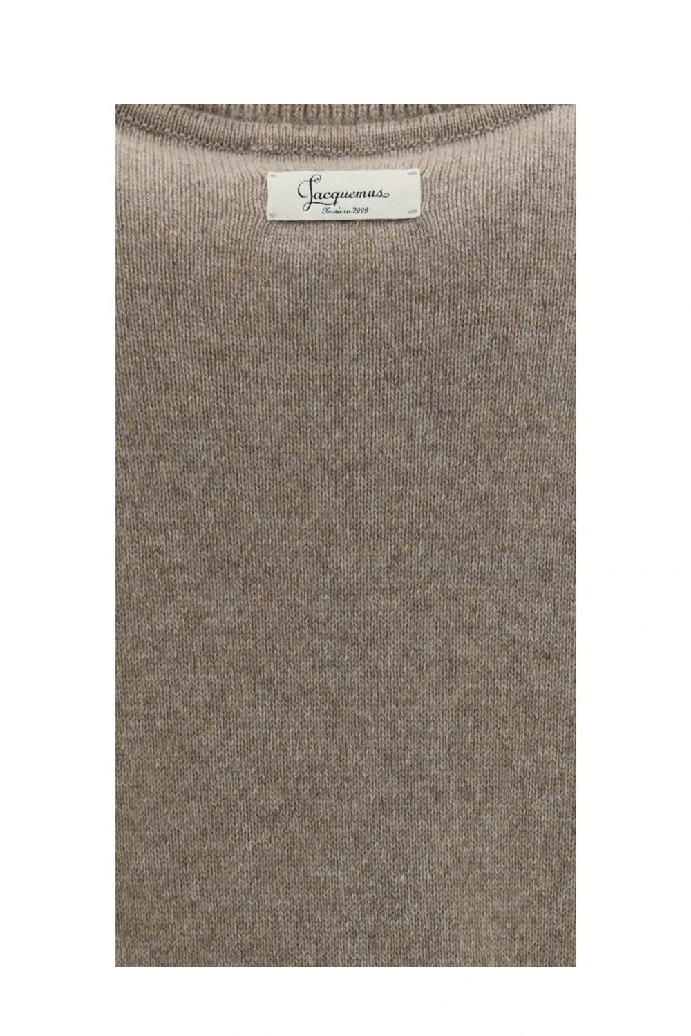 Jacquemus Sweater in beige, Kashmir — view 3