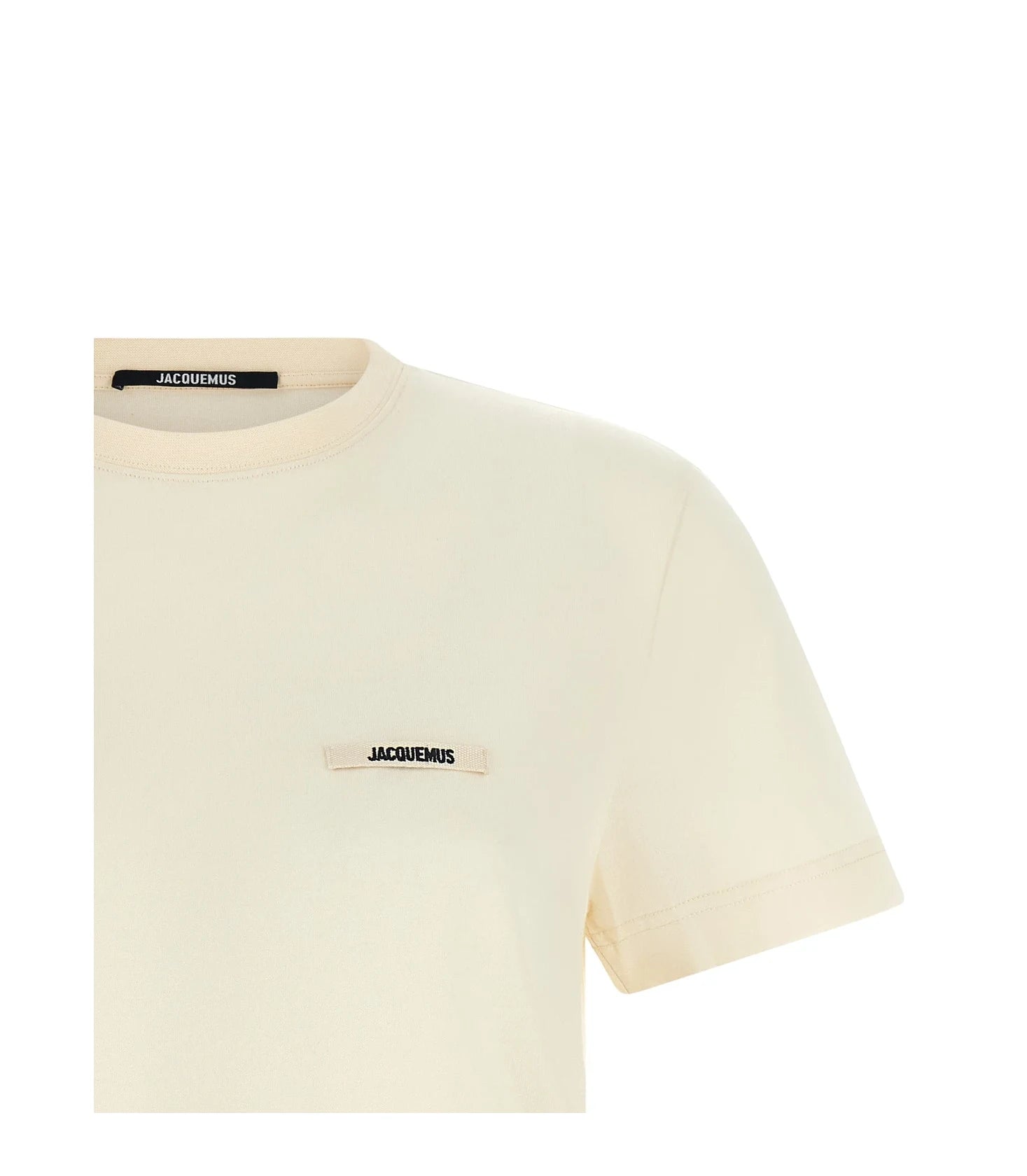 Jacquemus T-Shirt in beige, Cotton — view 3