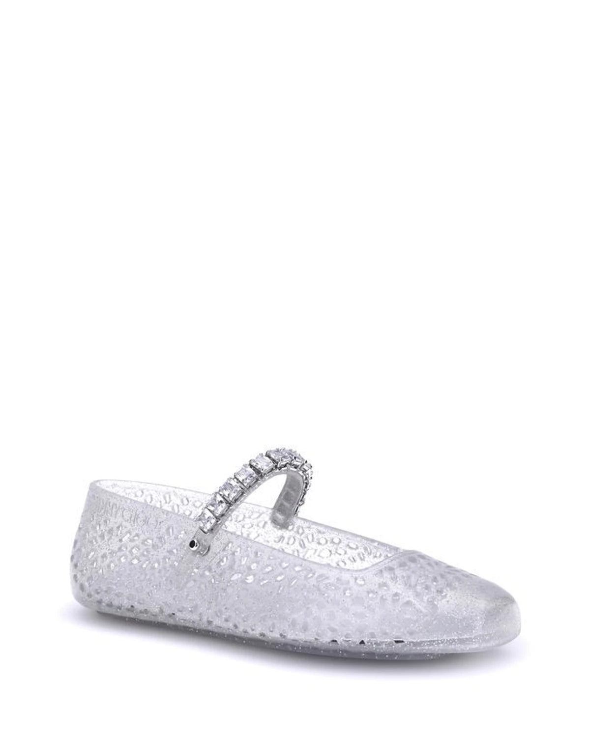 Jimmy Choo Ballet Flats in white, Thermoplastic Polyurethane — view 2
