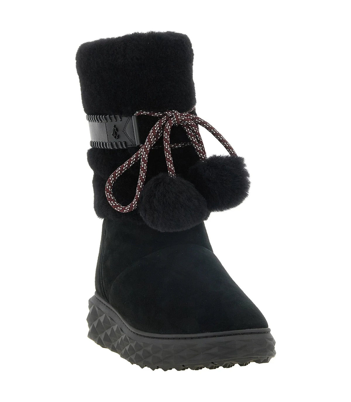 Jimmy Choo Boots in black, Lamb Leather — view 2