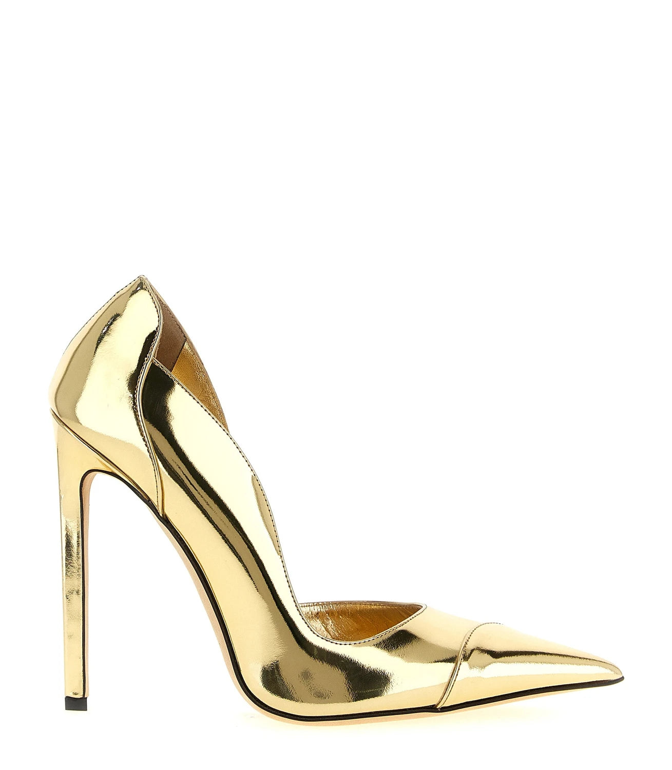 Jimmy Choo Gold Pumps