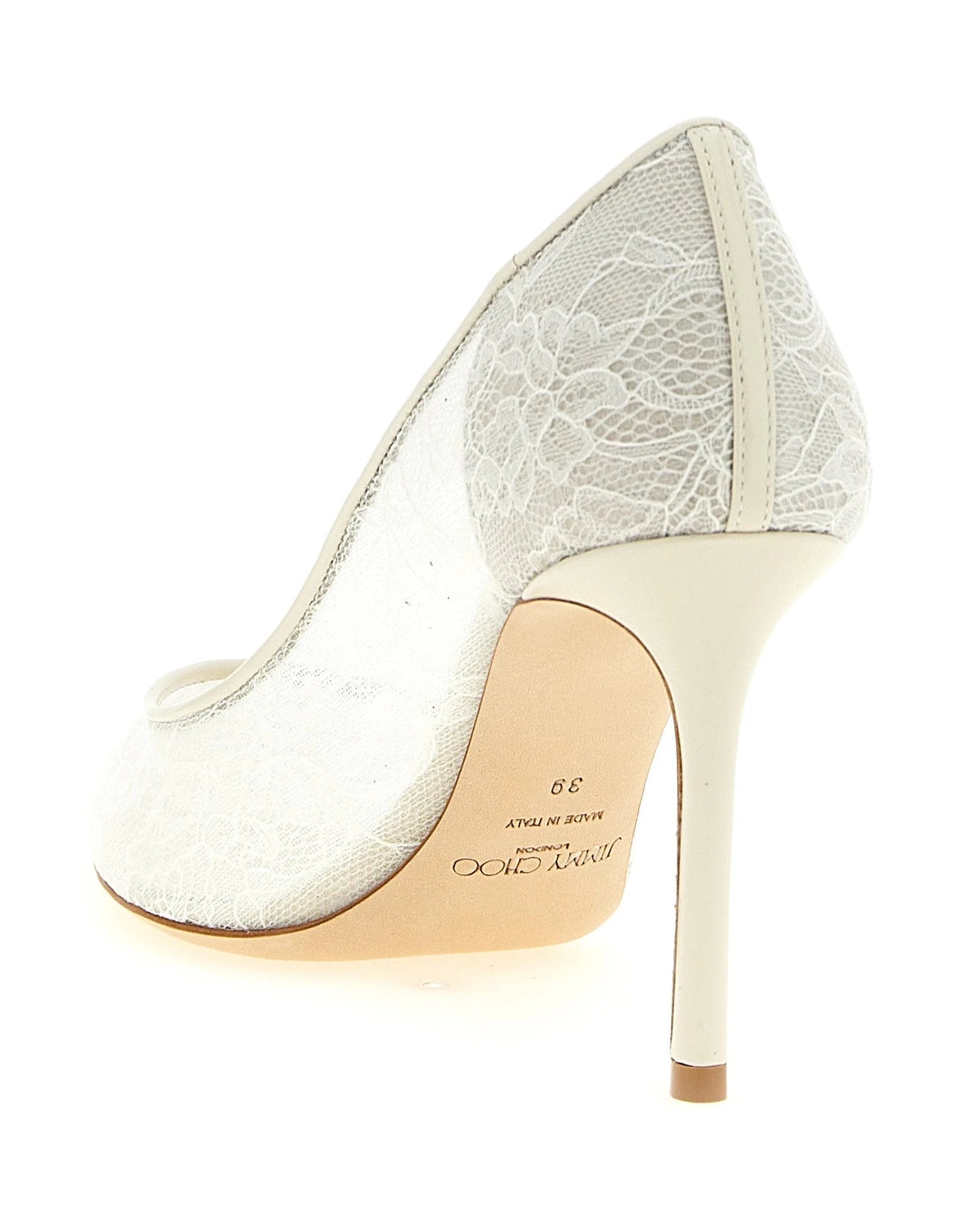 Jimmy Choo White Pumps