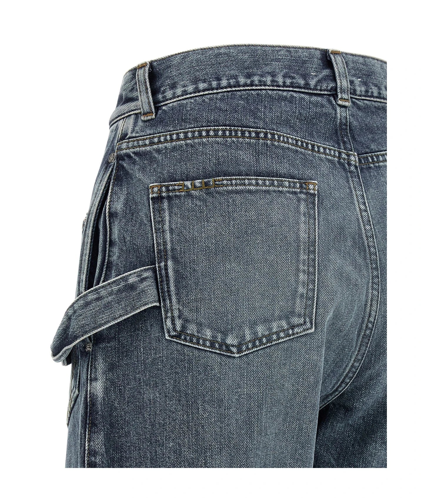 JW Anderson Jean in blue, Cotton — view 4