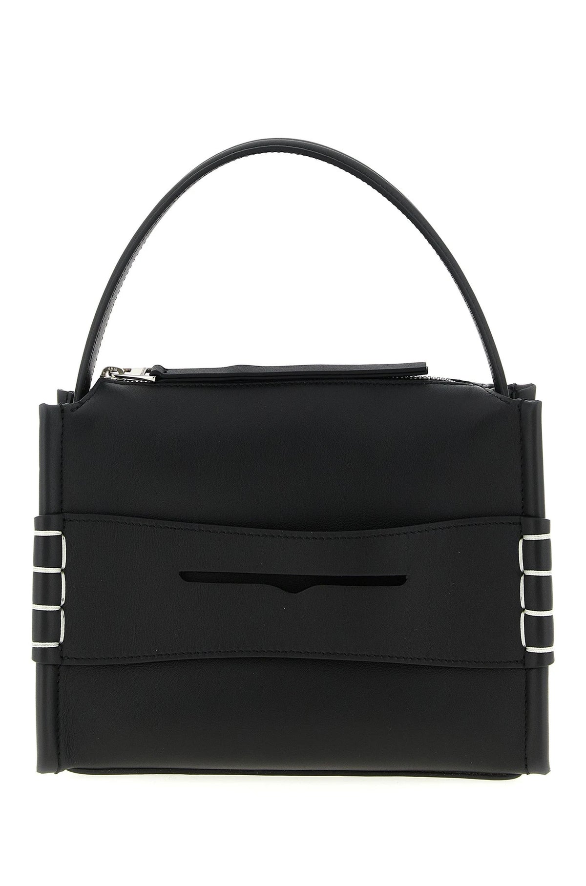 JW Anderson Shoulder Bag in black, Calfskin Leather