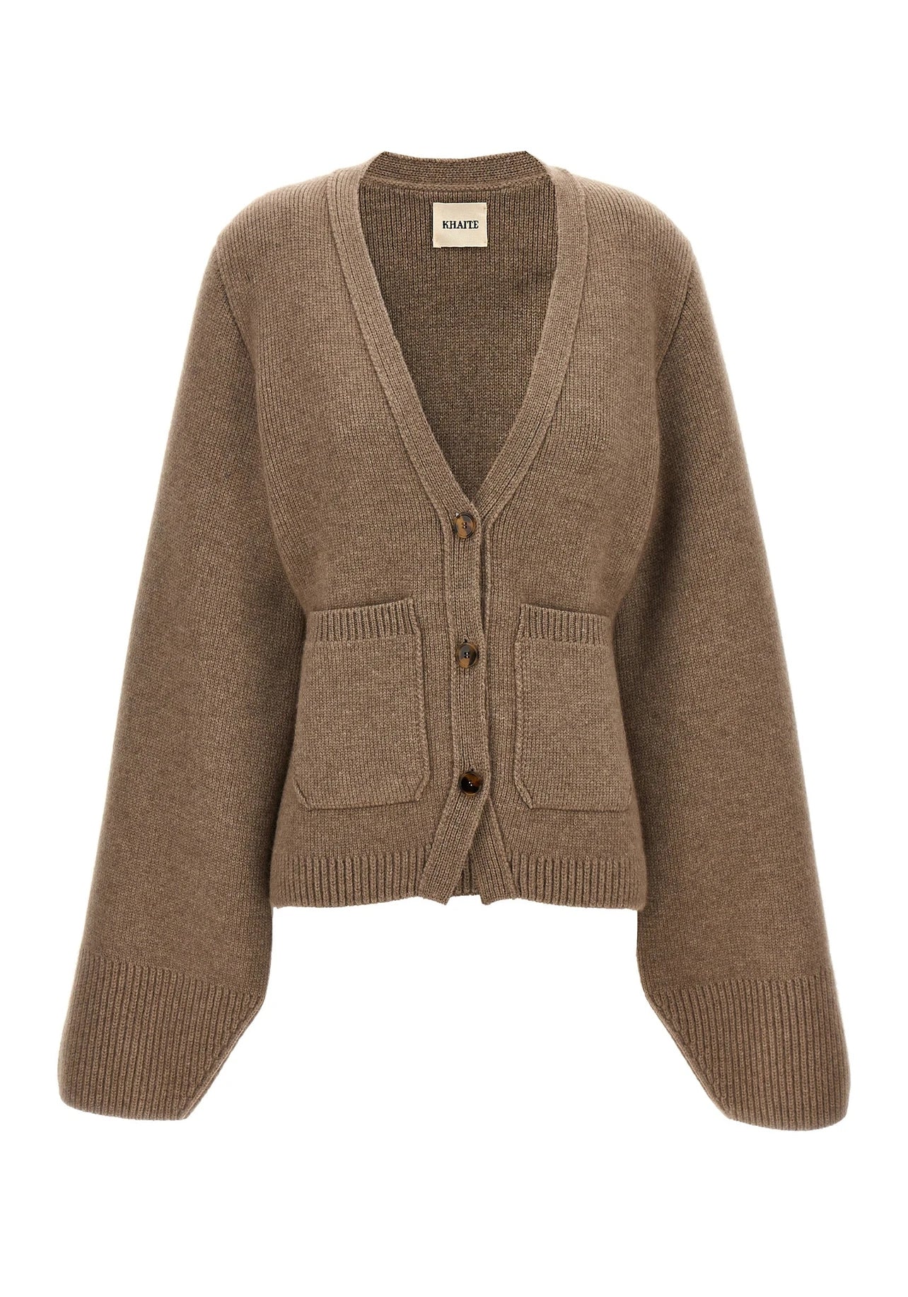 Khaite Cardigan in brown, Cashmere