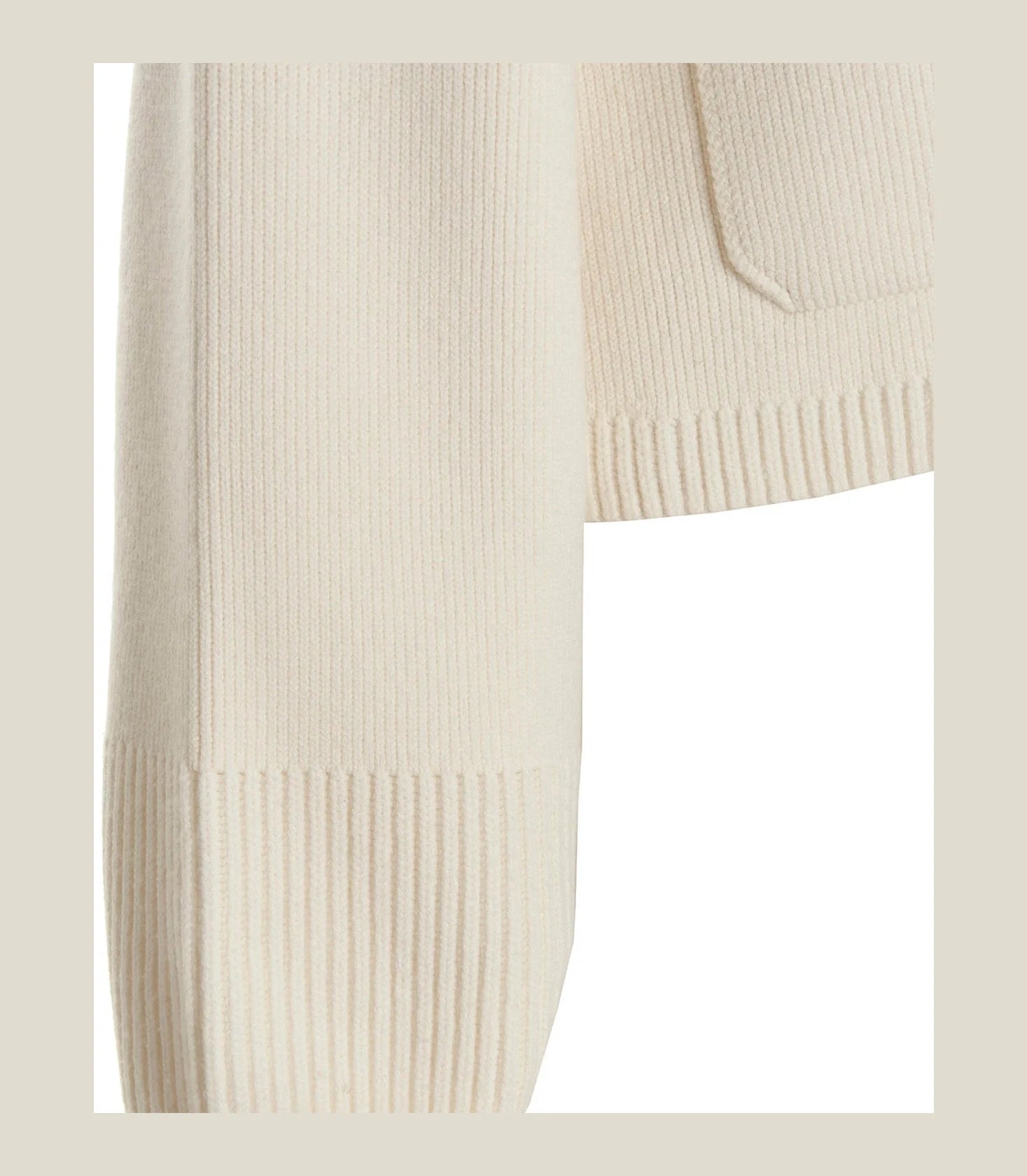 Khaite Cardigan in white, Cashmere — view 4