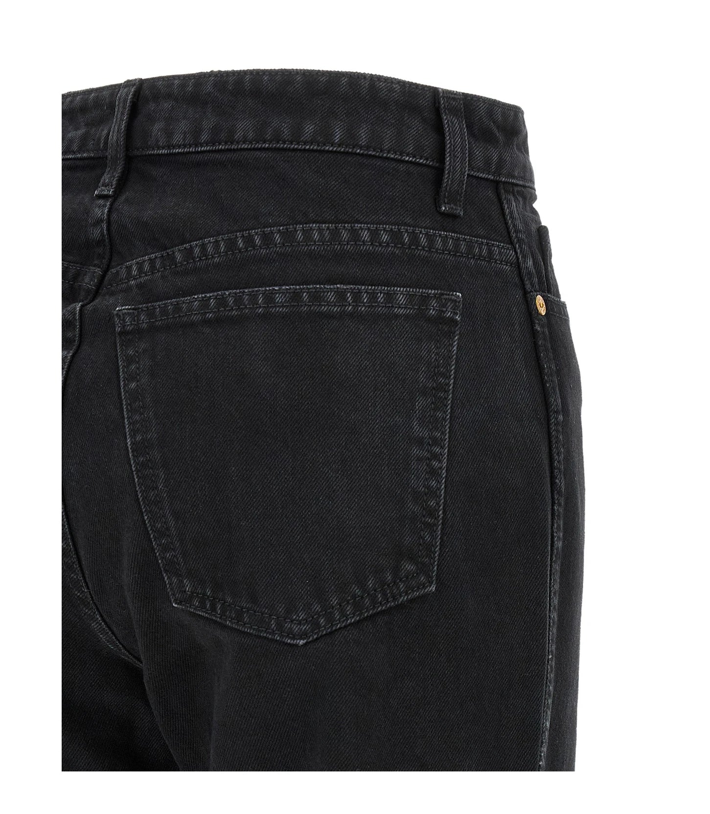 Khaite Jean in black, Cotton — view 4