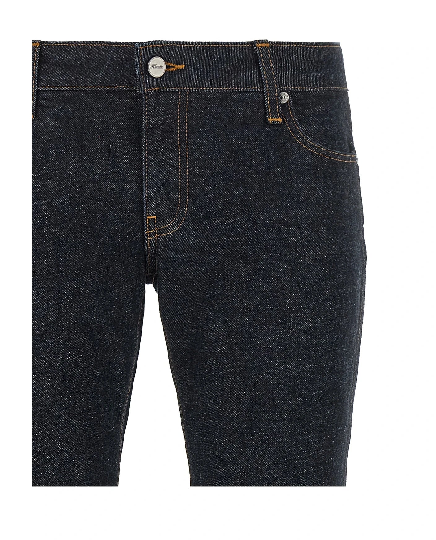 Khaite Jean in blue, Cotton — view 3