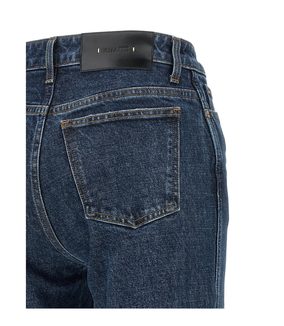 Khaite Jean in blue, Cotton — view 4