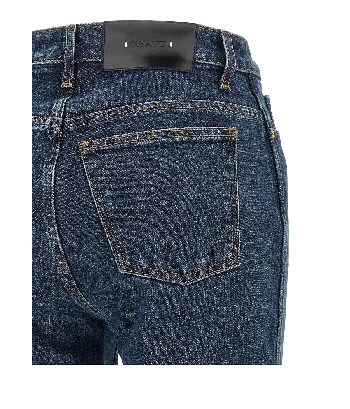 Khaite Jean in blue, Cotton — view 4