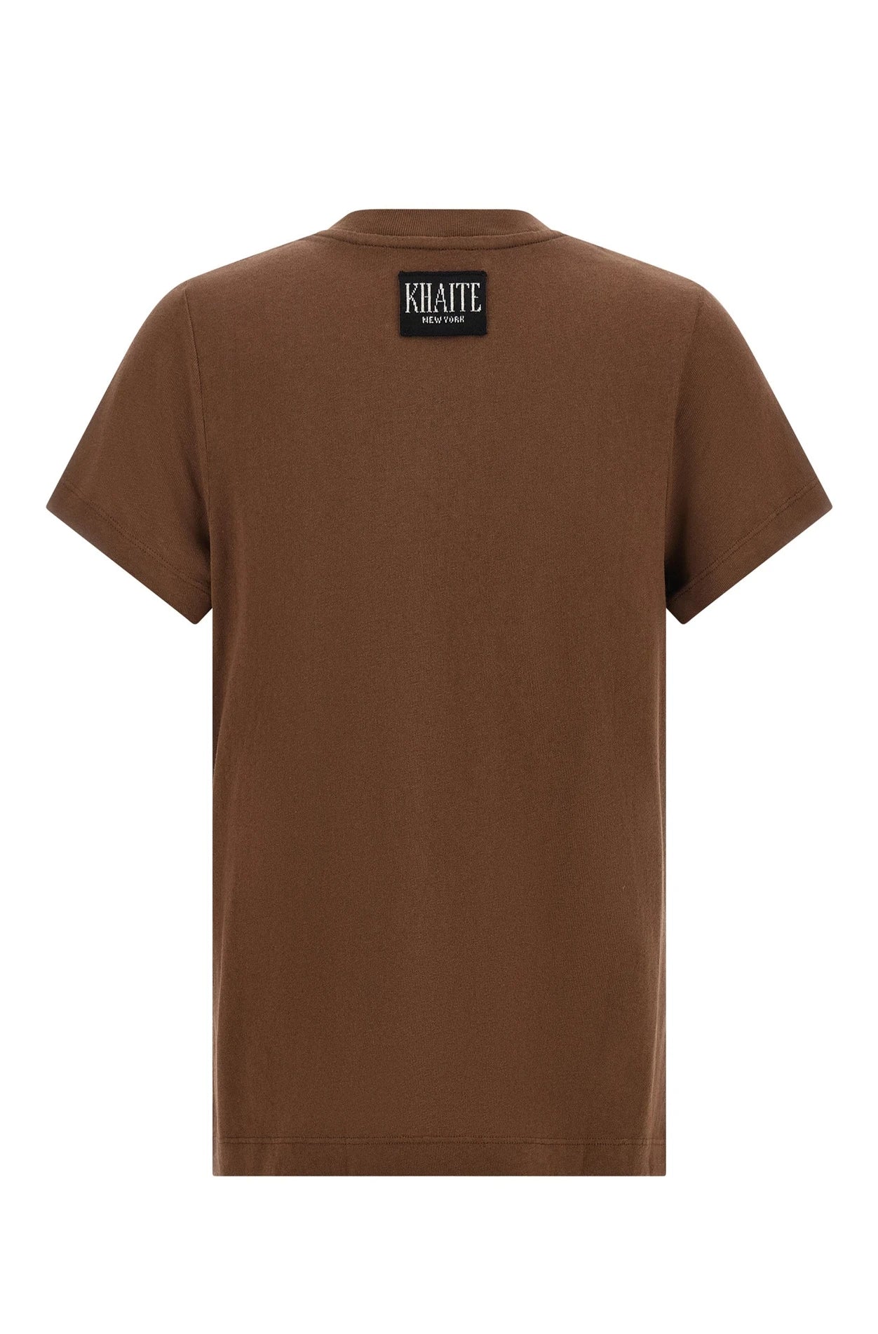 Khaite T-Shirt in brown, Cotton — view 2