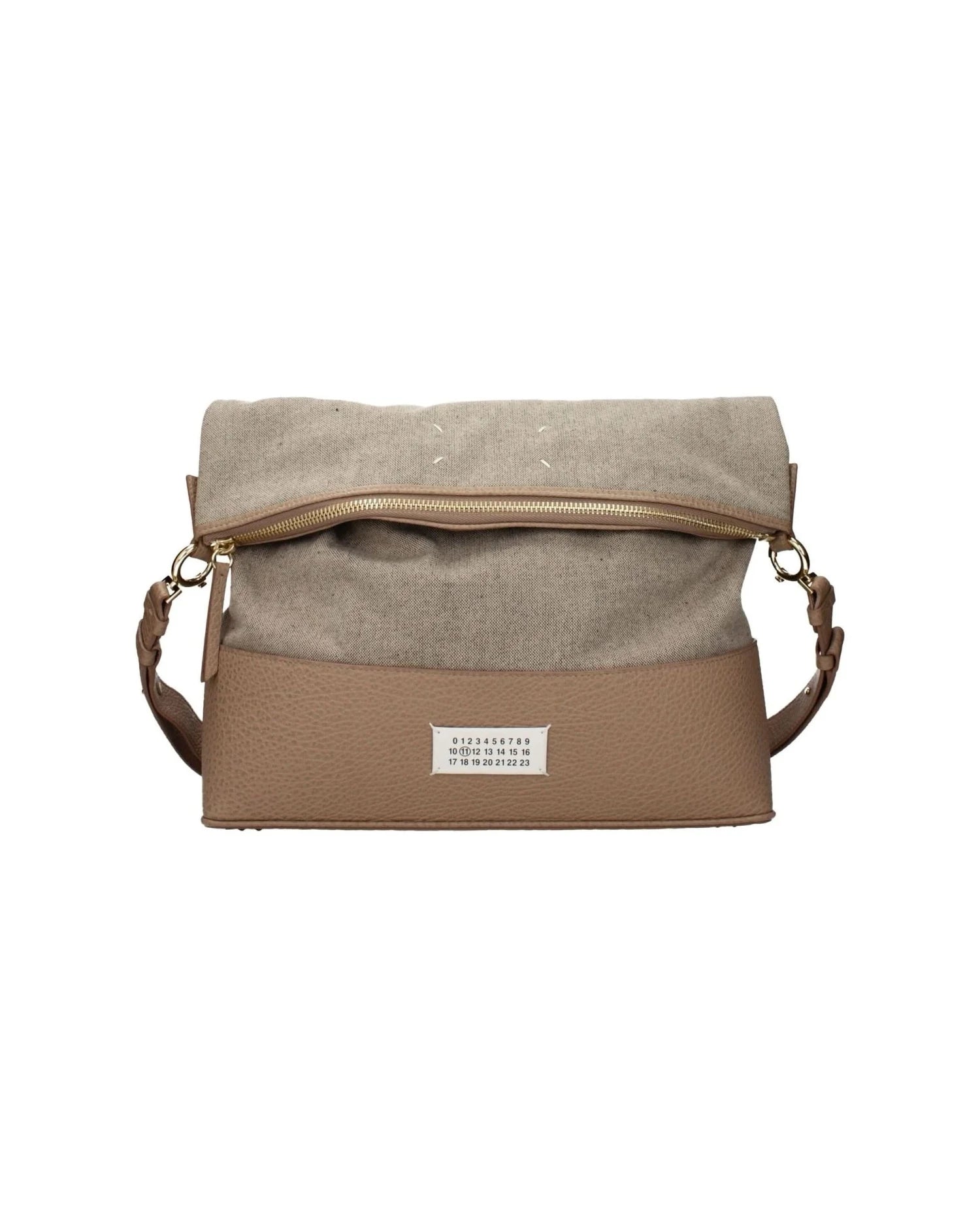 Maison Margiela Beige Fabric Shoulder Bag Handbags