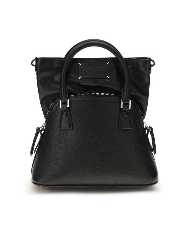 Maison Margiela Black Goatskin Handbag