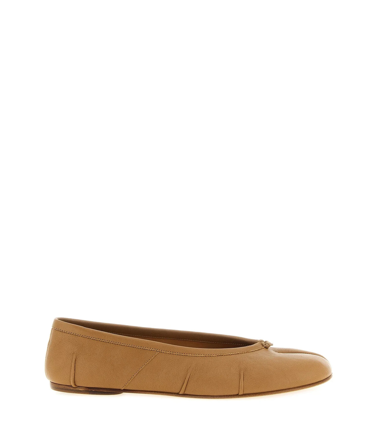 Maison Margiela Ballet Flats in beige, Lamb Leather