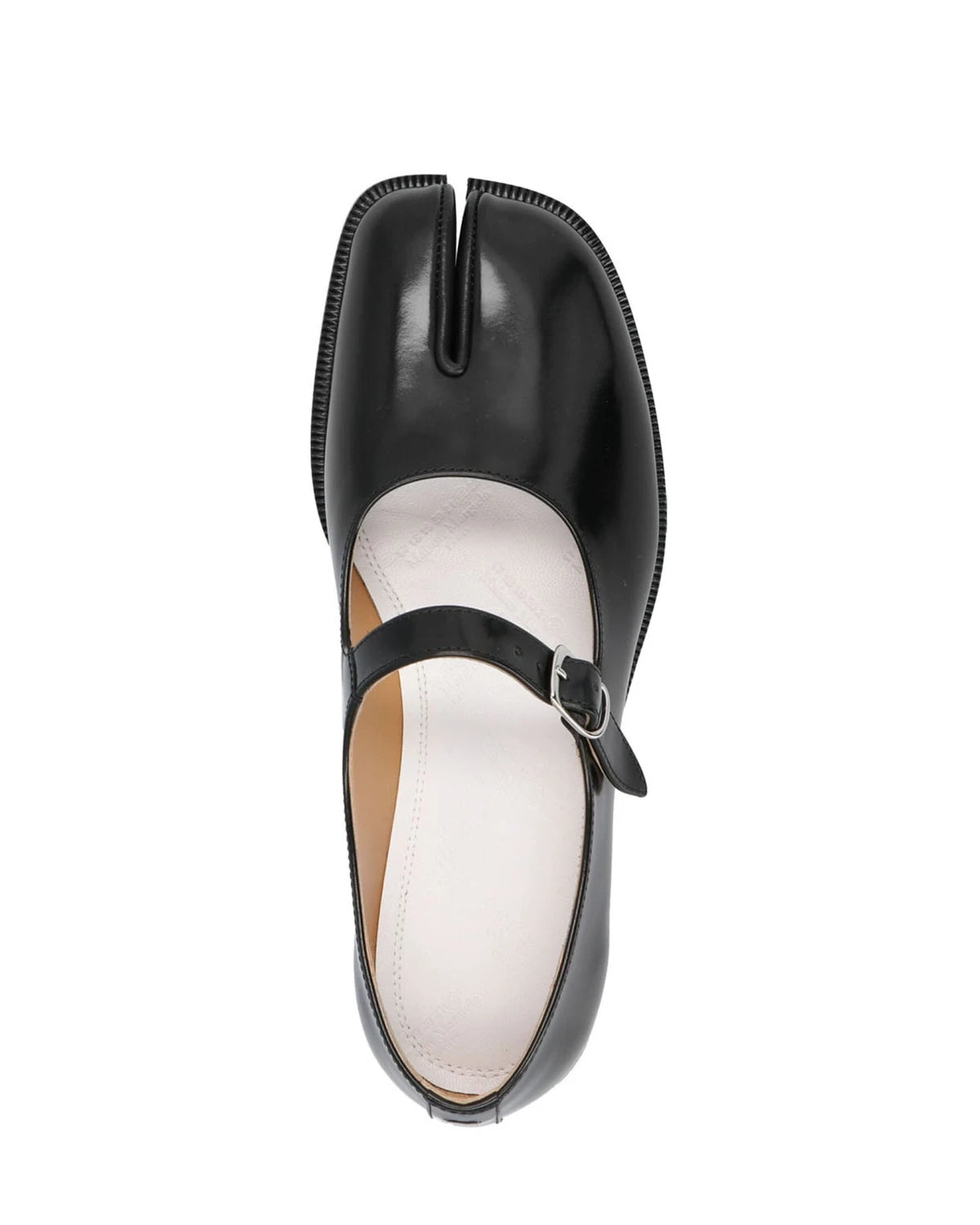 Maison Margiela Ballet Flats in black, Leather — view 3