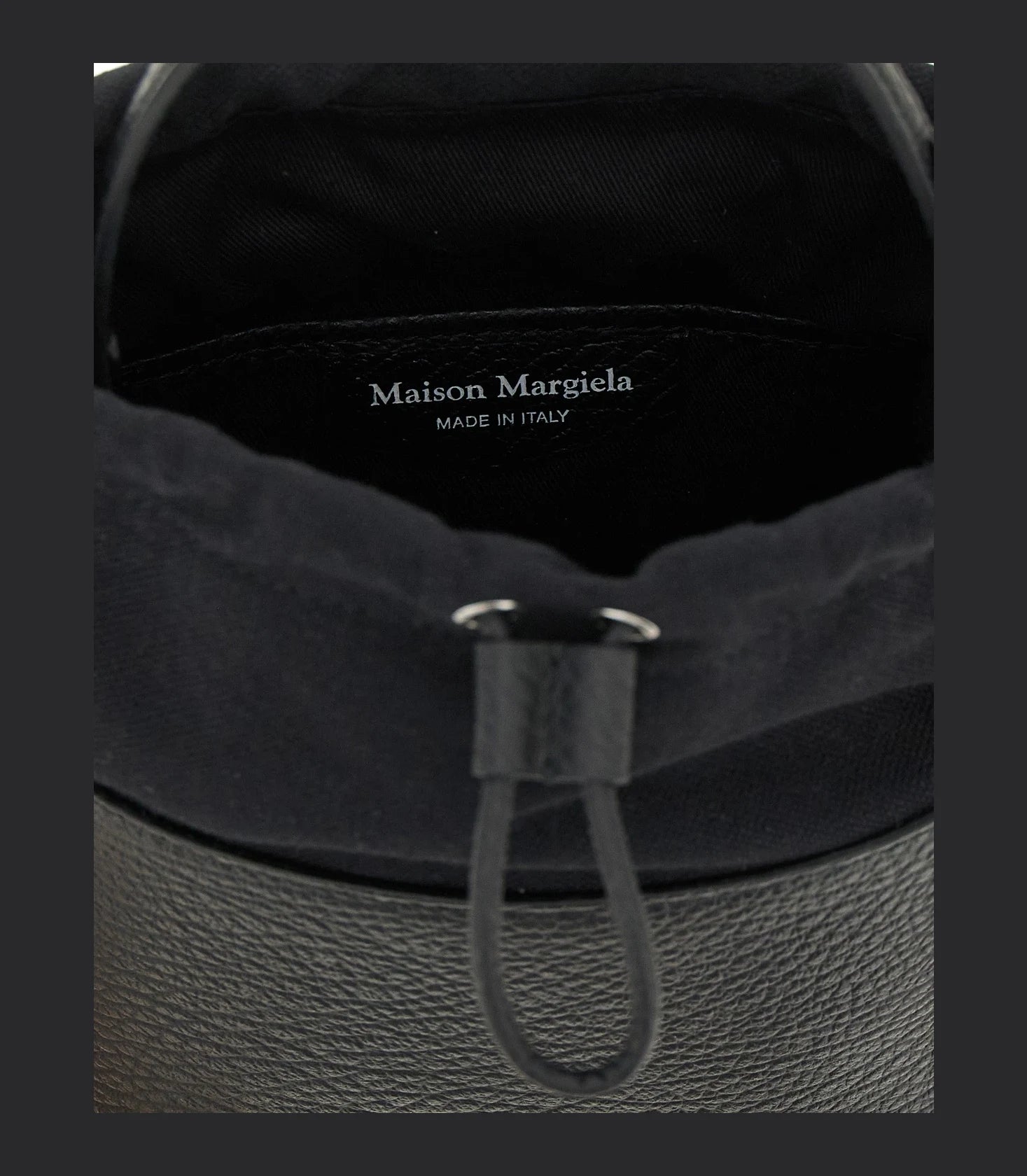Maison Margiela Cross Body Bag in black, Calf Leather — view 4