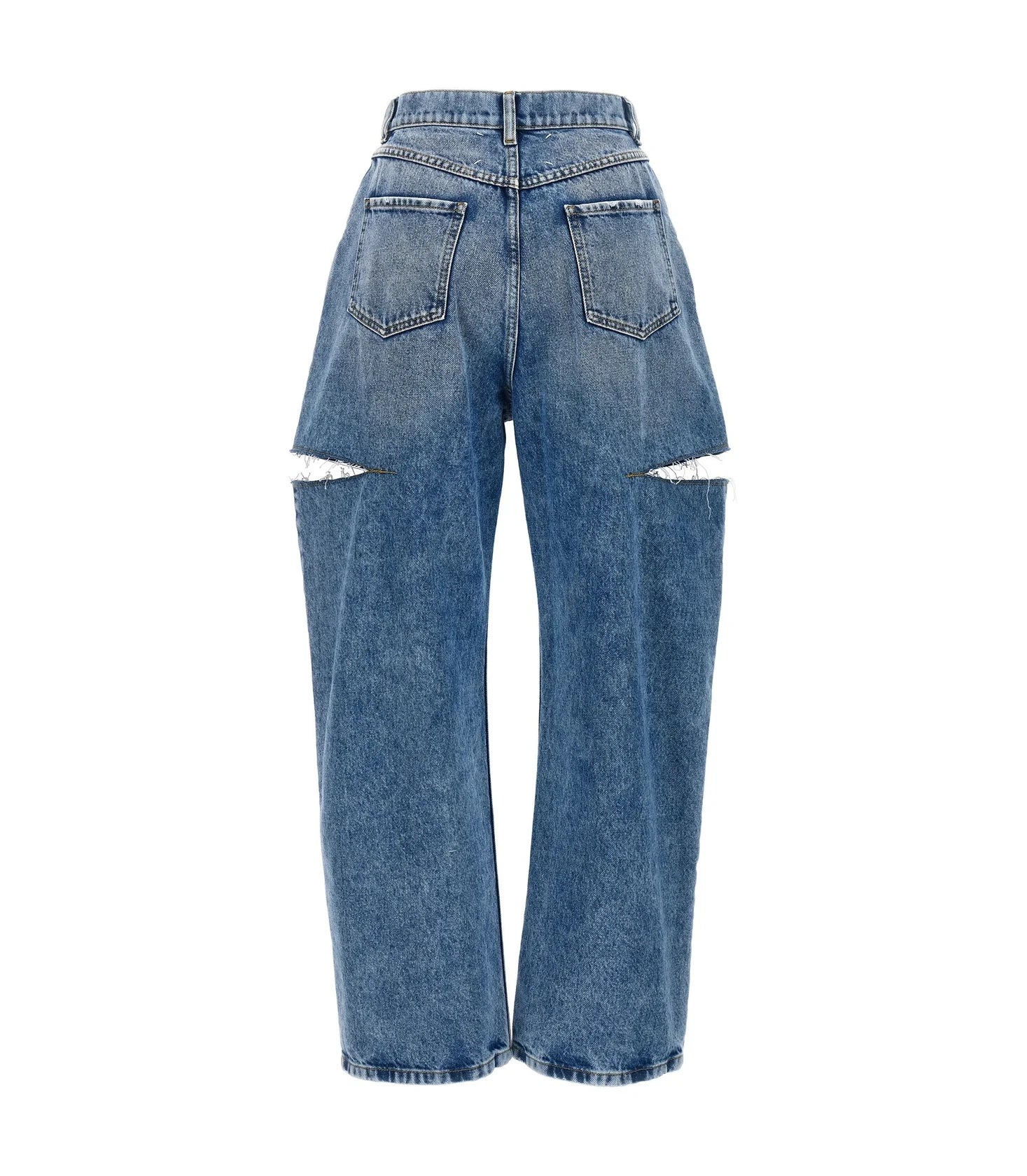 Maison Margiela Jean in blue, Cotton — view 2