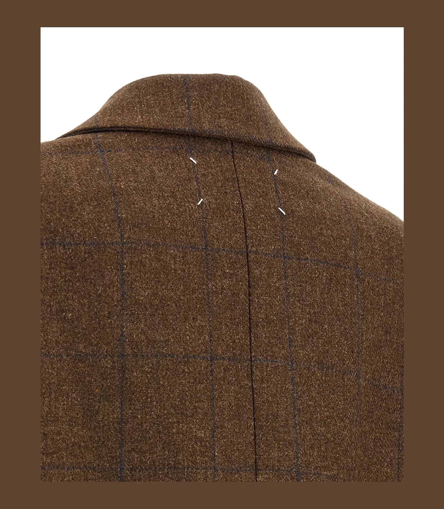 Maison Margiela Overcoat in brown, Wool β view 4