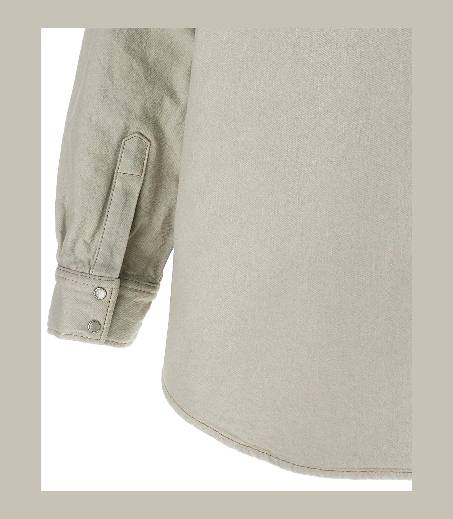 Maison Margiela Trucker Jacket in white, Cotton — view 4